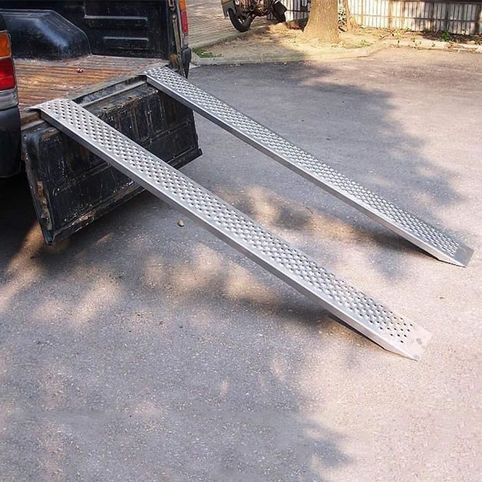 Loading ramp - YUENFONG - Aluminum - Non-slip - Robust - Corrosion resistant