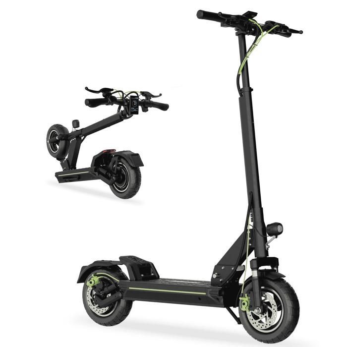Trotinette Electrique,Autonomie 60-70km, 45km/h,PIC 800W,48V 18.2Ah, Amortissement par ressort, écran LED, TODIMART