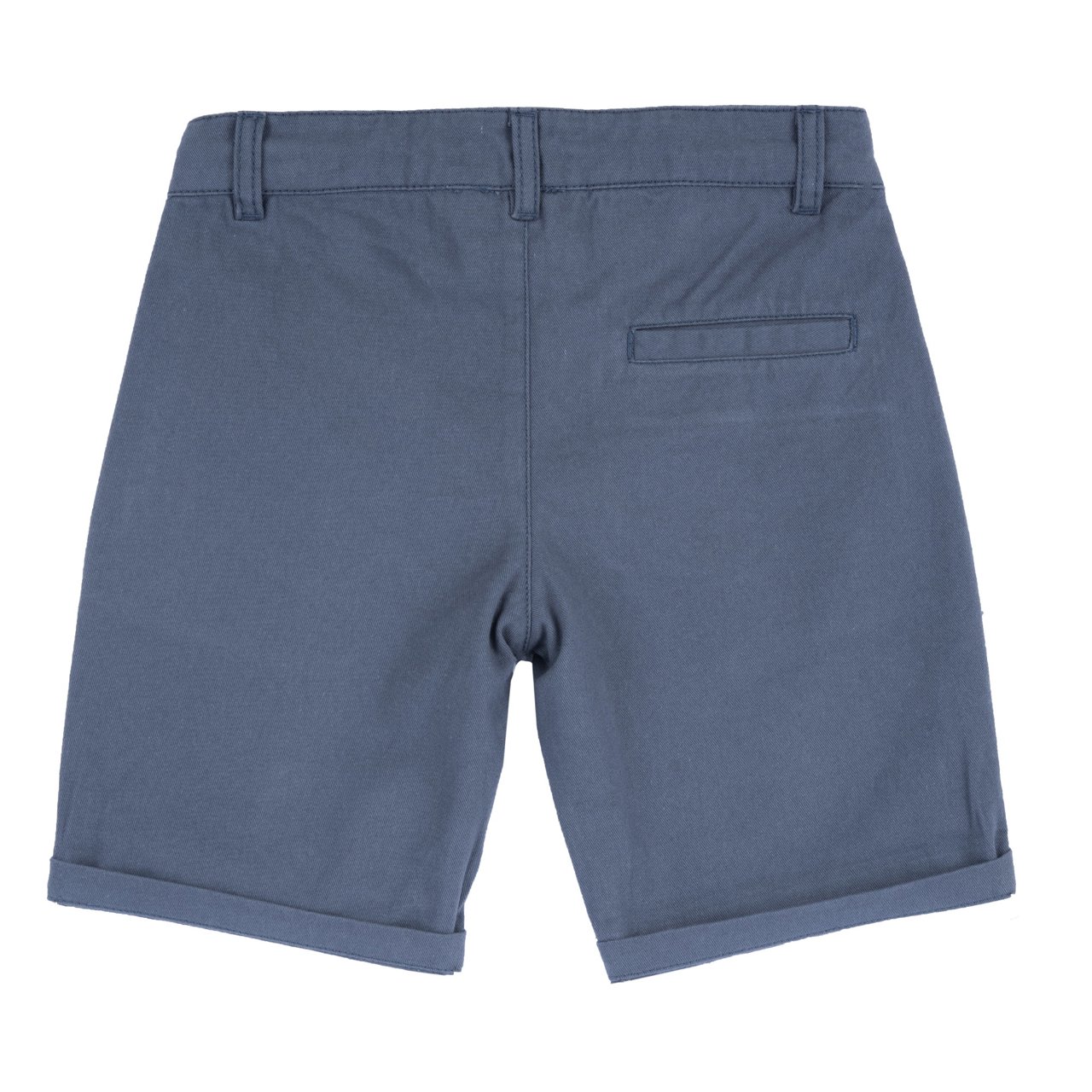 Blaue Shorts mit Kordelzug