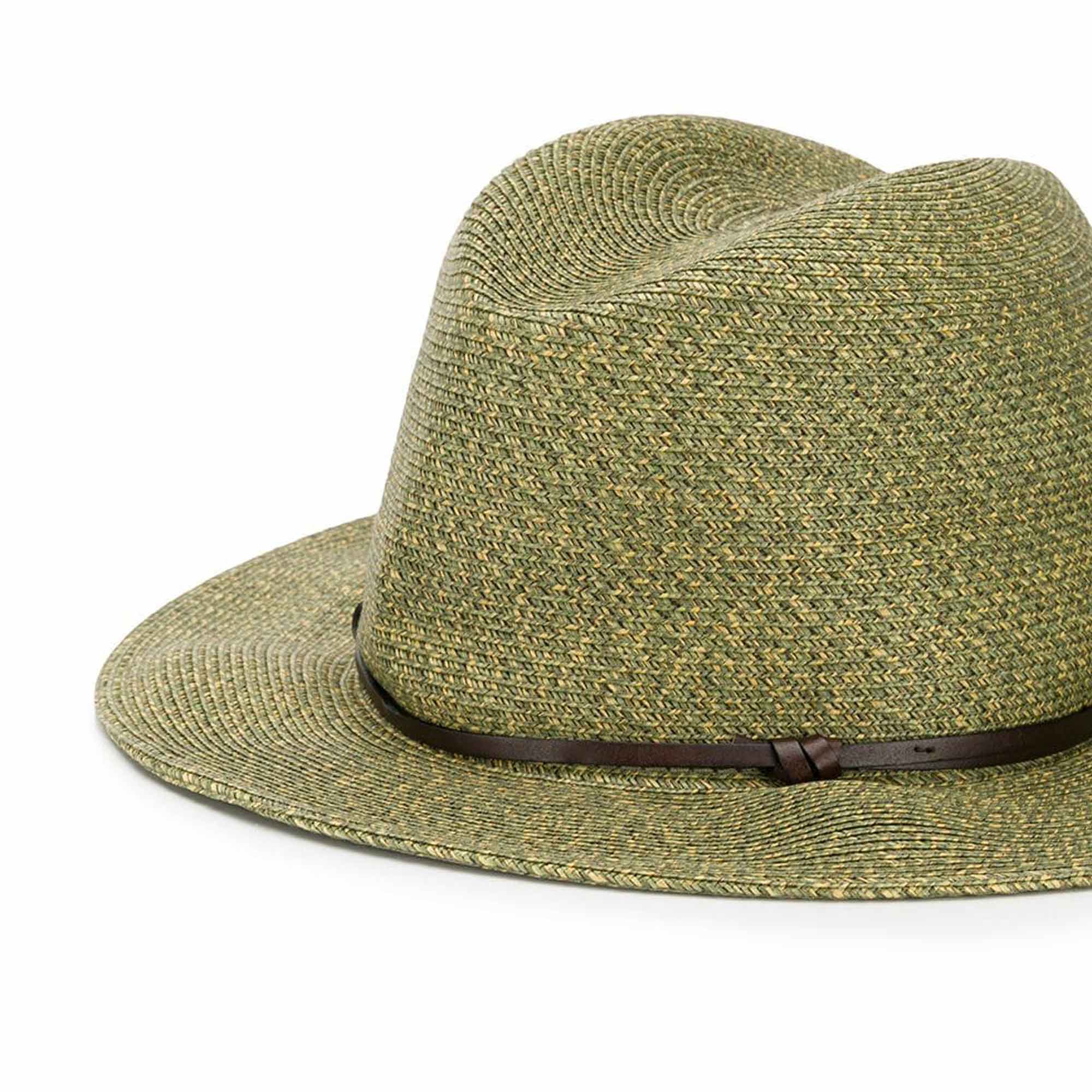 chapeau militaire en fibre de papier vert