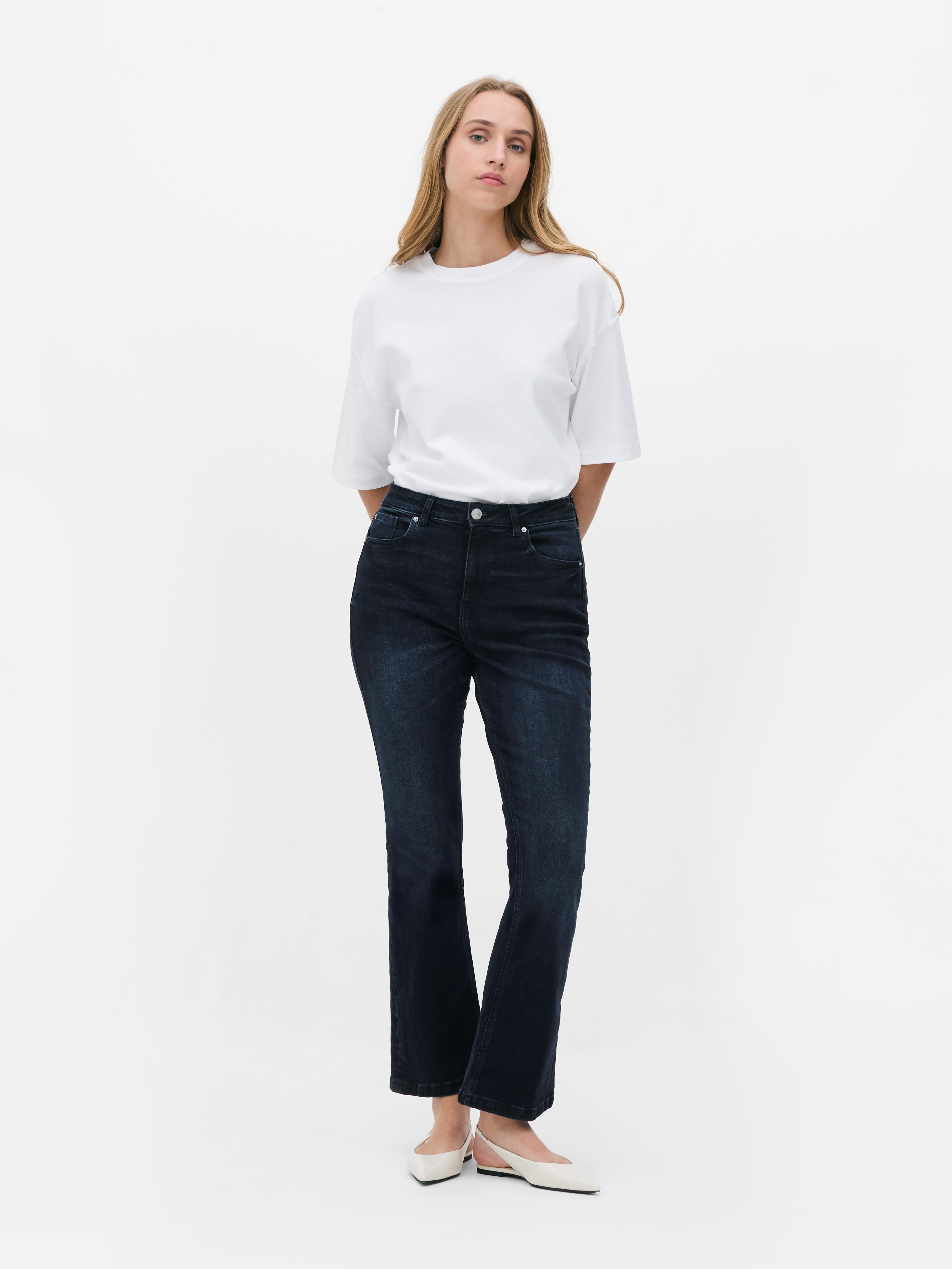Blugi modelatori bootcut Paula Echevarría Blugi bootcut cu efect modelator și cinci buzunare
