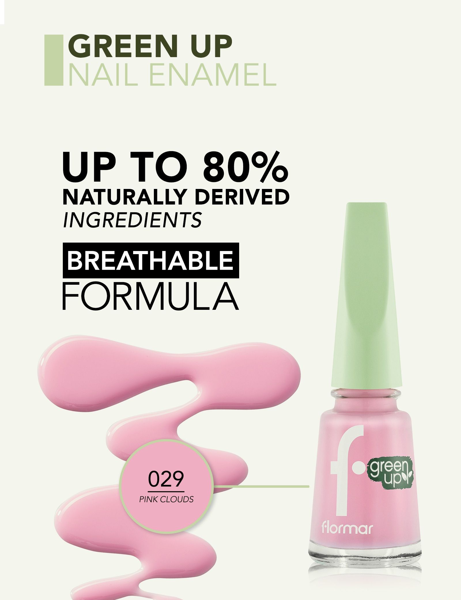Green Up Nail Enamel lak za nokte Lakovi za nokte