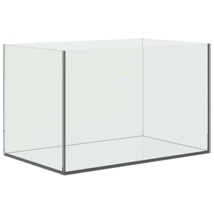 Aquarium en verre - vidaXL - Blanc - 40x25x25 cm - Rectangulaire - Robuste - Bords doux