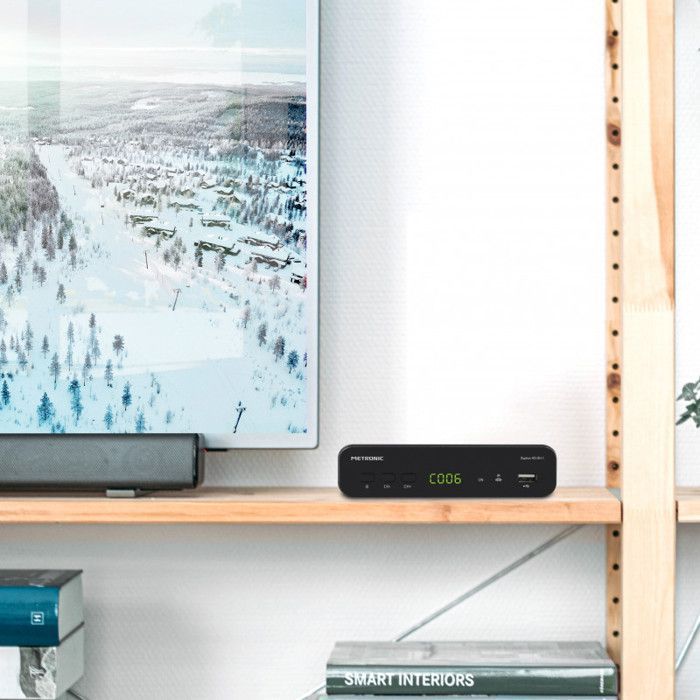 Zapbox HD-SH.1 HEVC DVB-T decoder - black