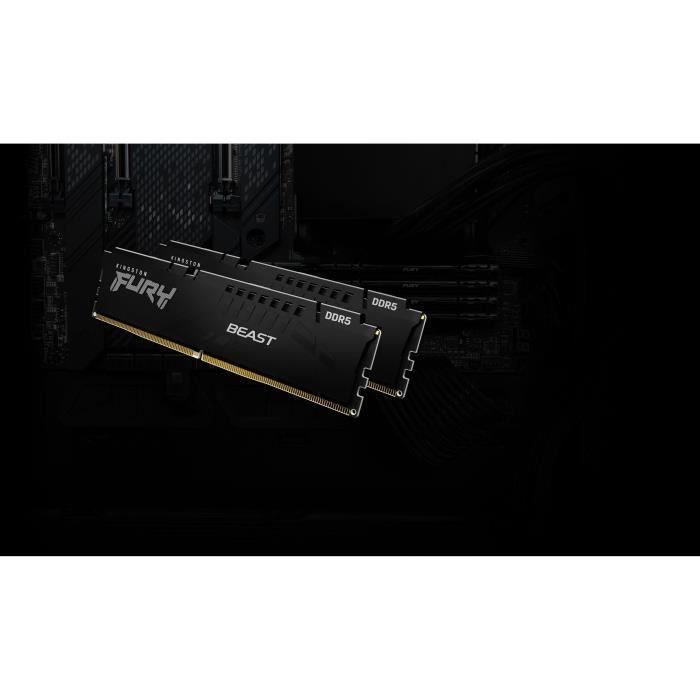 RAM-geheugen - KINGSTON - FURY Beast - 16 GB (2 x 8 GB) - DDR5 - 6000 MHz CL36