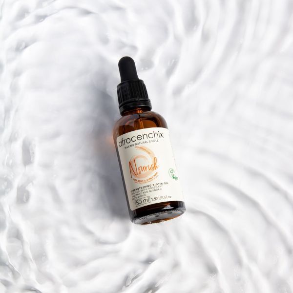 Afrocenchix Nourish - Olio rinforzante alla biotina 50 ml