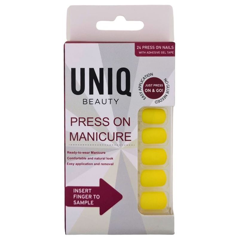 UNIQ Umjetni nokti za nanošenje klikom/prešavanjem – 24 komada