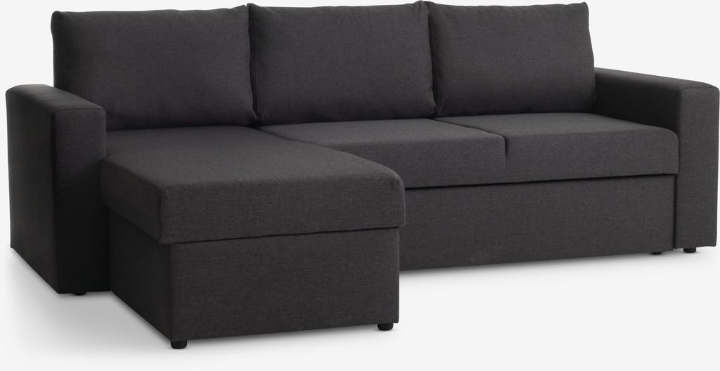 MARSLEV MARSLEV Sofa na razvlačenje s ležaljkom, tamno siva