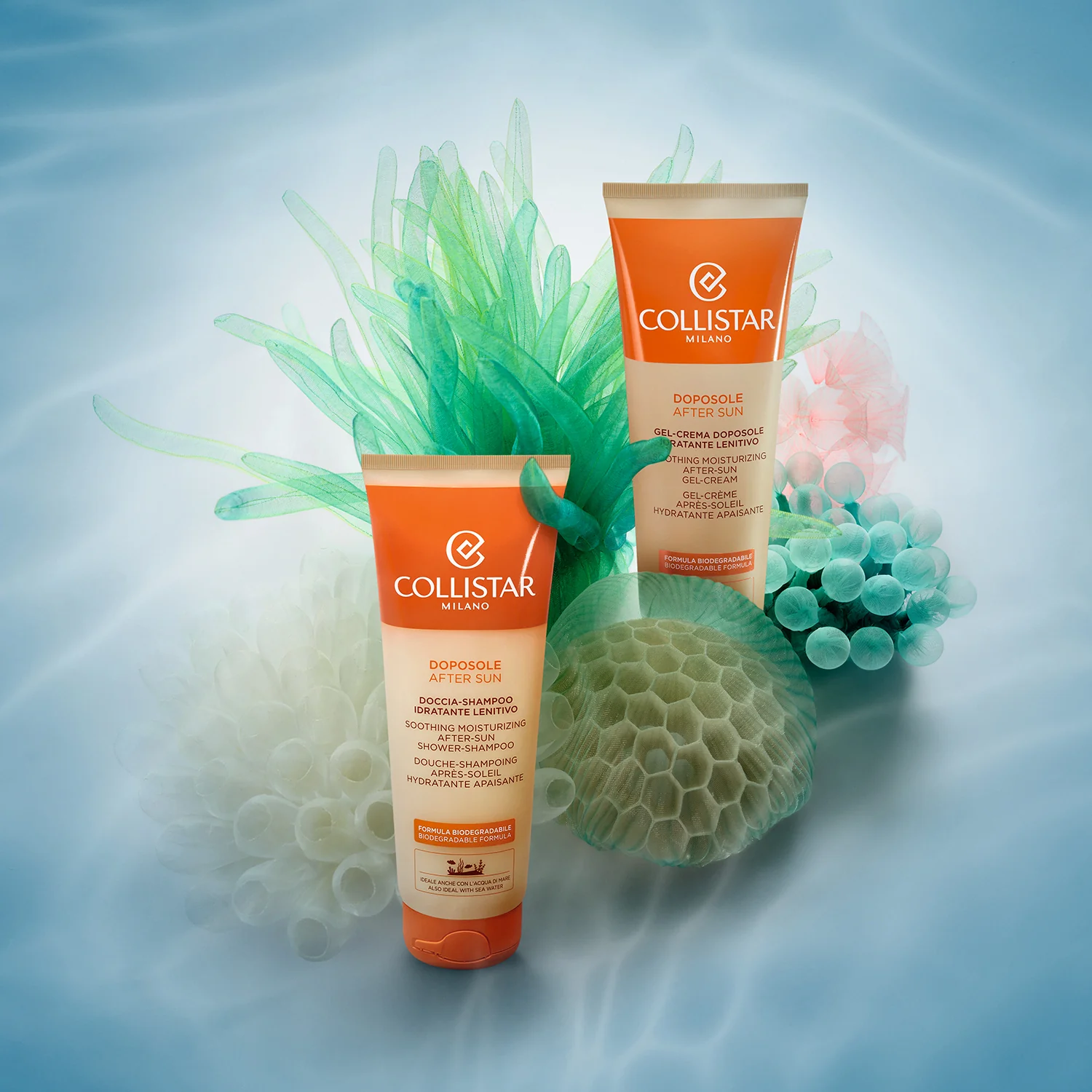 Abbronzatura Doccia-Shampoo Doposole Idratante Lenitivo - Bagno doccia doposole, Shampoo Protezione Solare, Bagno e Doccia