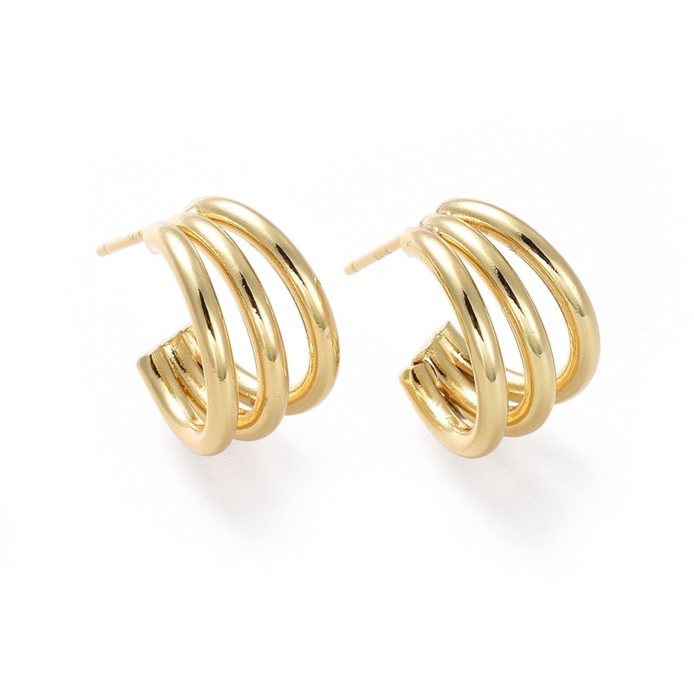 Heideman Boucles d'oreilles Hemi couleur or