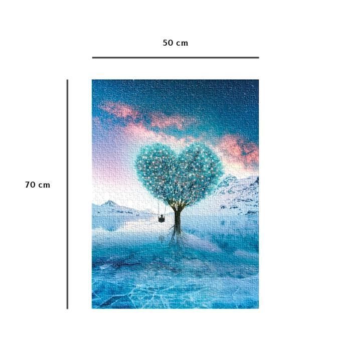 Nathan 1000-Teile-Puzzle – Der Baum der Träume / Diego Hernandez – Für Erwachsene und Kinder ab 14 Jahren – Hochwertiges Puzzle – 12000905