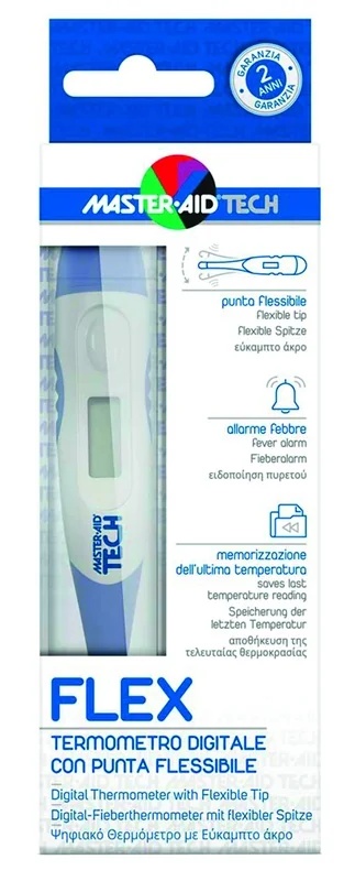 Termómetro digital MASTER AID Tech Flex