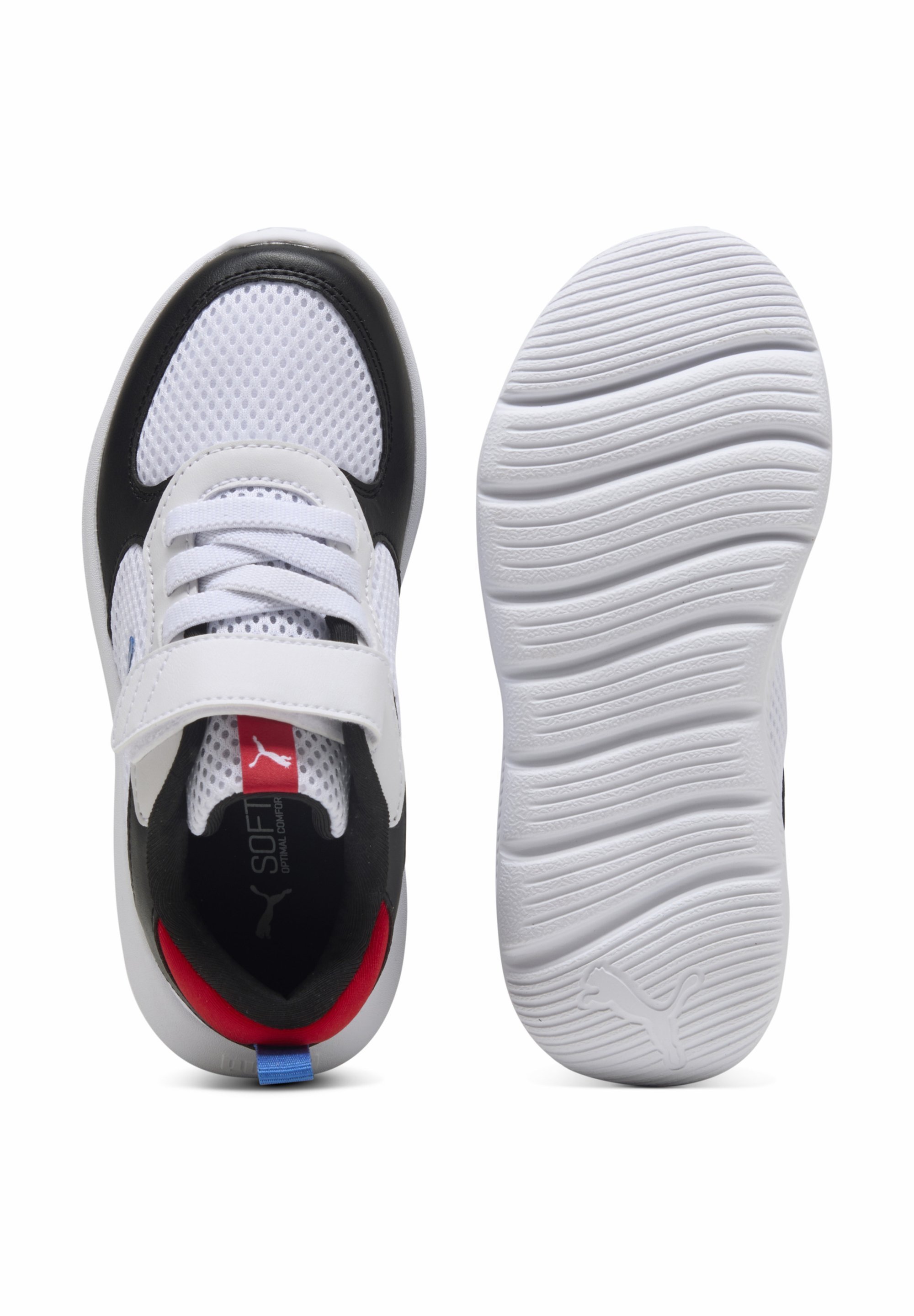 Puma FUN SNEAKERS - Sneakers - zwart team koningsblauw wit