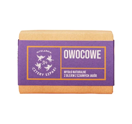 Mydlarnia Cztery Szpaki mydło w kostce Owocowe 110g