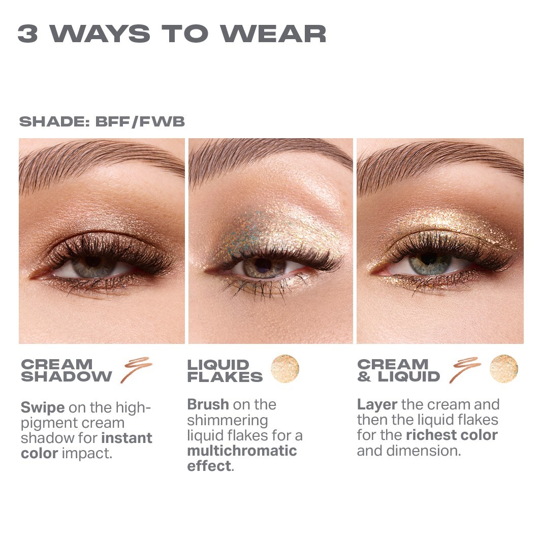 Očné tiene Morphe MIXED SIGNALS Očné tiene v tyčinke s dvoma krémovými a tekutými prvkami – 8 g