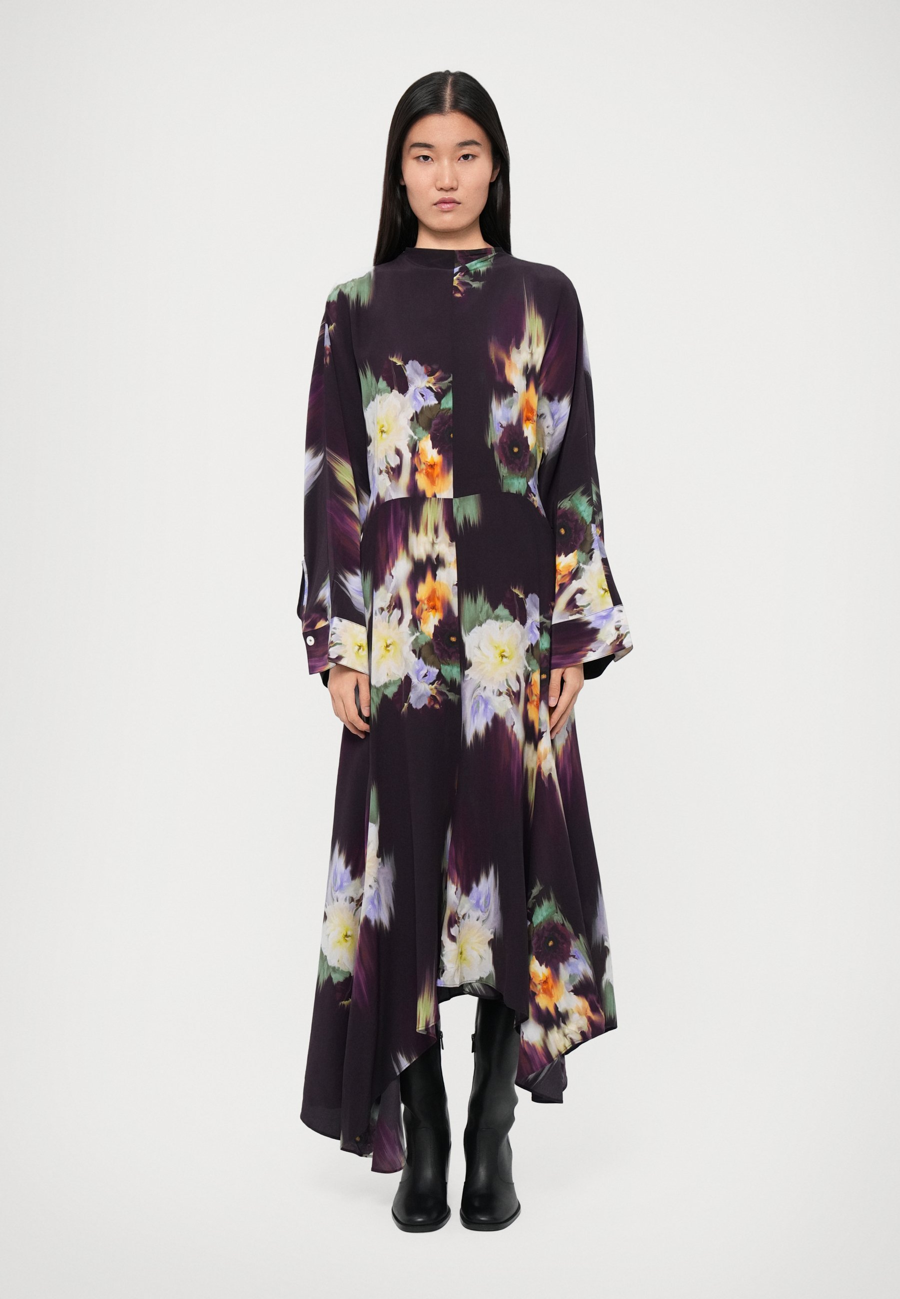 Rodebjer PETRA BAROQUE - Sukienka maxi - czarna