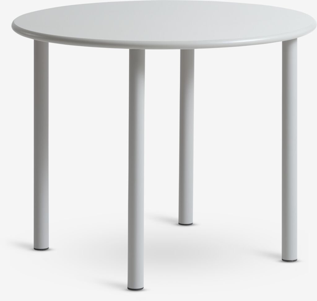 HANSTED HANSTED pusdienu galds Ø100 silti pelēks