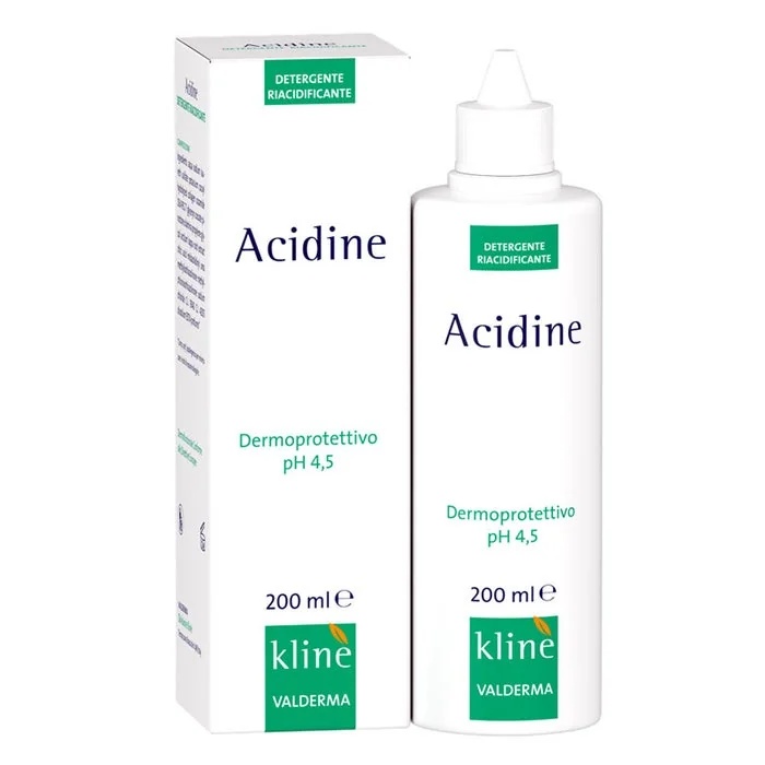 VALDERMA Acidine Dermatologische Vloeistof pH 4 Huid en slijmvliezen 200 ml