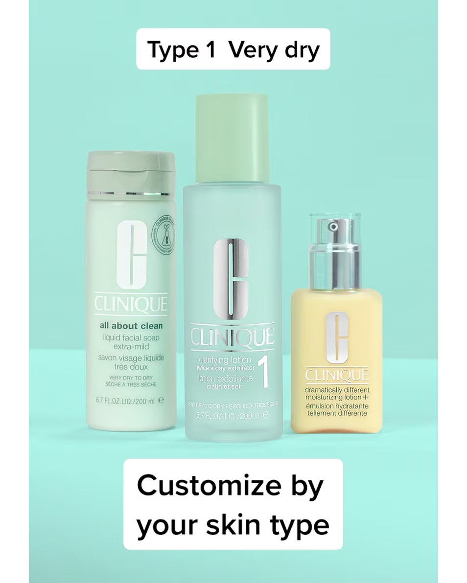 CLINIQUE CLARIFYING LOTION 1 - ΑΠΟΛΕΠΙΣΤΙΚΗ ΛΟΣΙΟΝ ΔΥΟ ΦΟΡΕΣ ΤΗΝ ΗΜΕΡΑ - ΓΙΑ ΠΟΛΥ ΞΗΡΑ ΕΩΣ ΞΗΡΑ - ΣΥΣΤΗΜΑ 3 ΒΗΜΑΤΩΝ