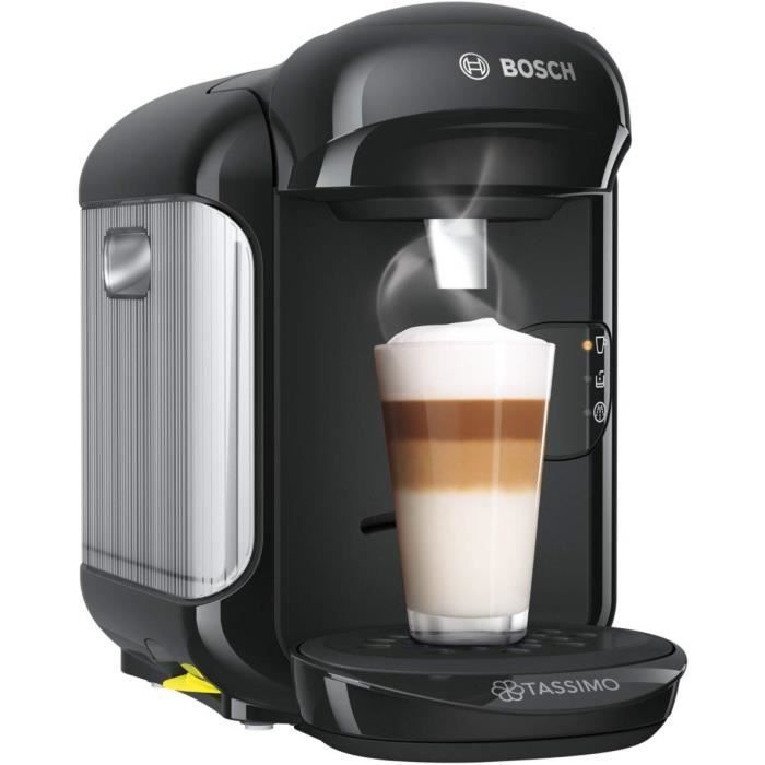 Machine à Café Bosch Tassimo TAS1402 - 1300 W - Noir - Compatible T disc - Espresso - Réservoir d'eau amovible