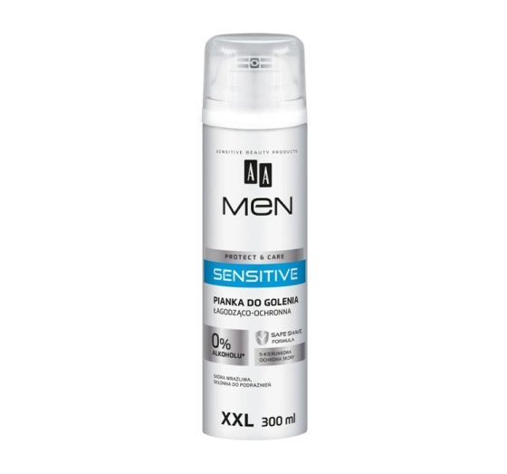 AA Men Protect&Care łagodząco-ochronna pianka do golenia 300 ml