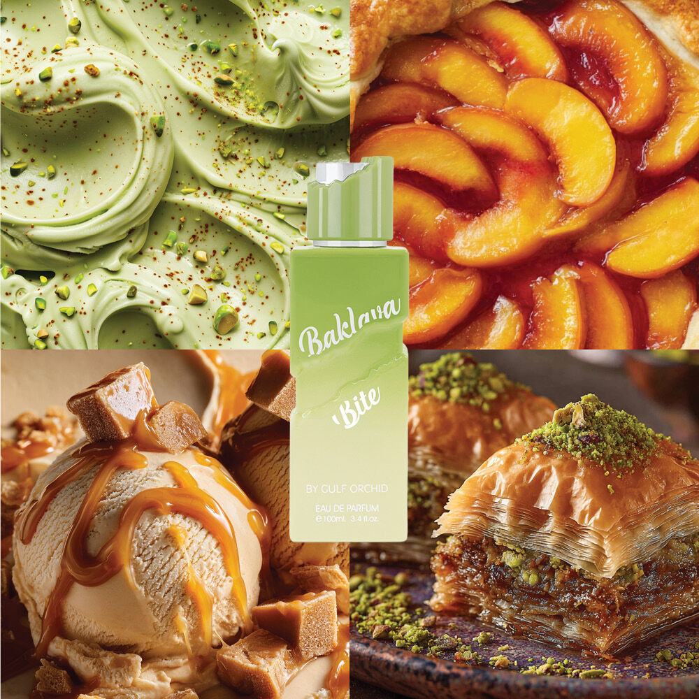 Golf-Orchideen-Baklava-Häppchen