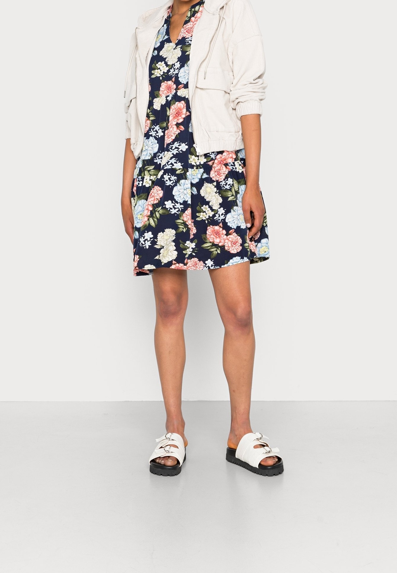 Robe de jour VILA - bleu foncé