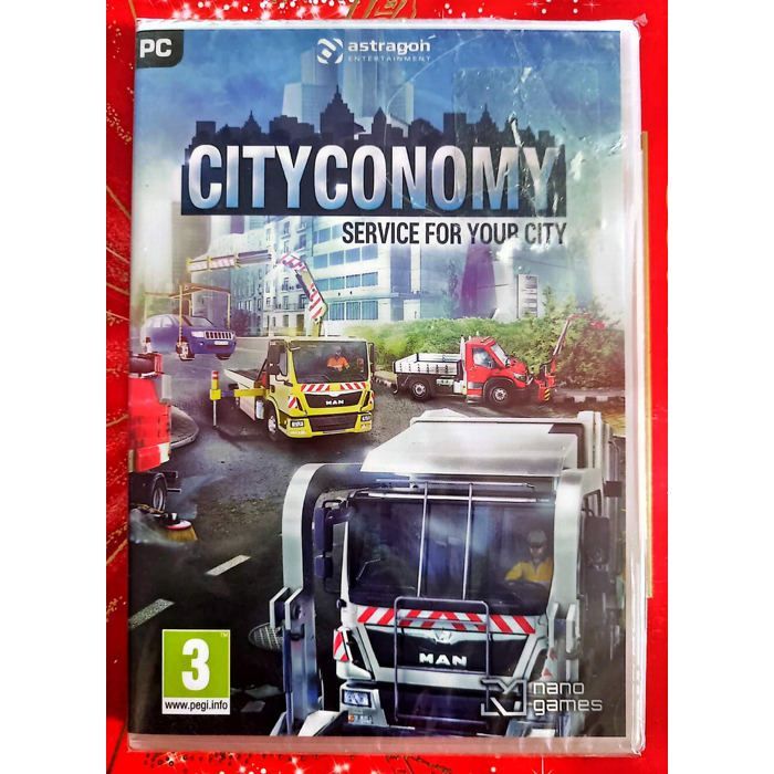 Cityconomy Service for your City PC DVD-ROM Nuevo en blíster Simulación de gestión urbana Astragon PEGI 3