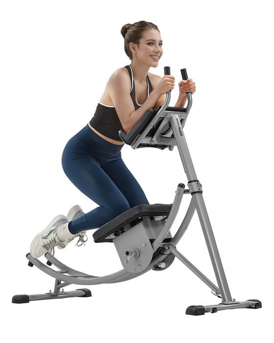 Entrenador abdominal - VEVOR - YN-388 - Capacidad de carga de 136 kg - Plegable - Acero al carbono