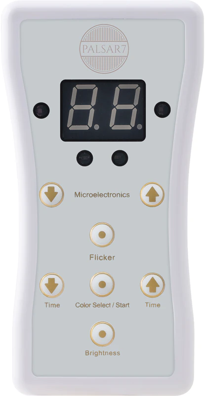 PALSAR7 LED-masker voor gezicht en hals, wit therapeutisch LED-masker voor gezicht en hals