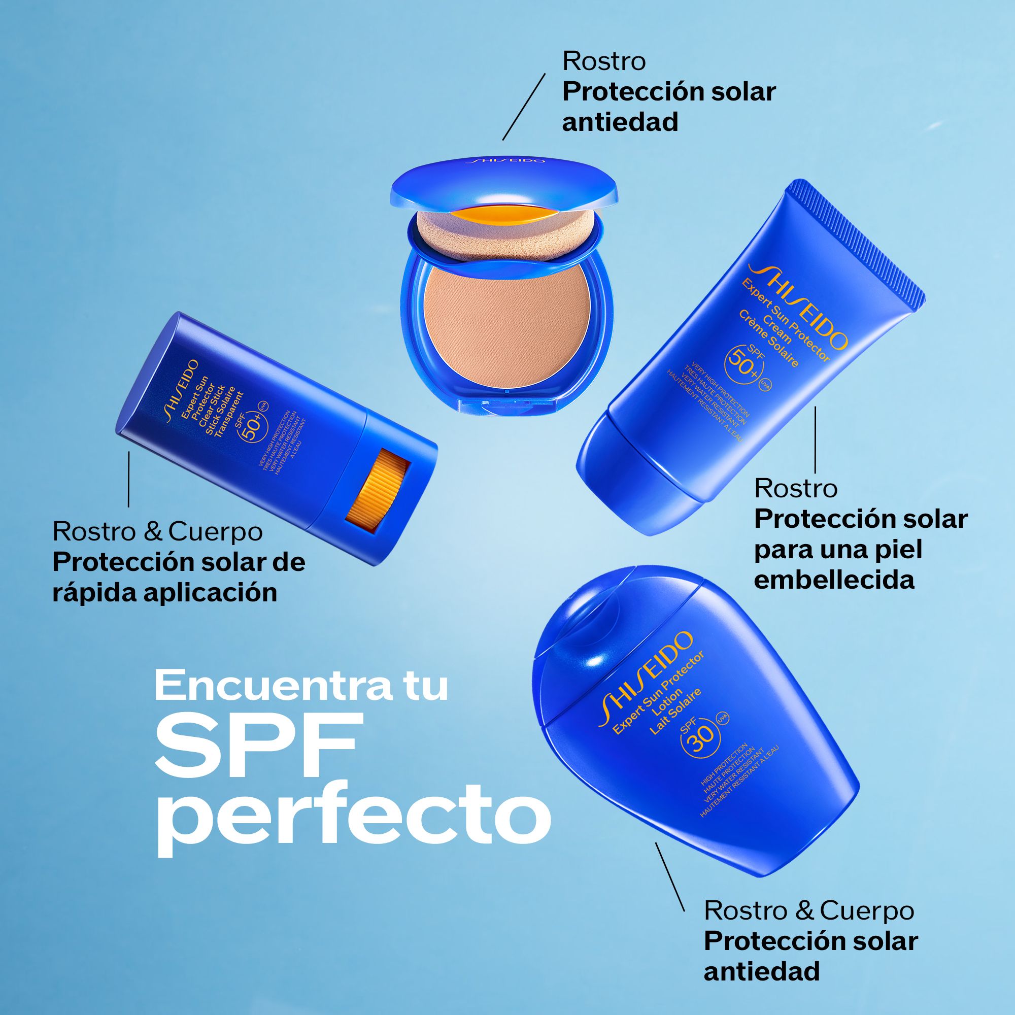 UV apsaugą turinčio kompaktiško makiažo pagrindo SPF30 papildymas Prabangios kompaktinės ir birios pudros