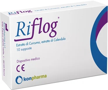 Suppositoires KONPHARMA Riflog 10 Inflammation