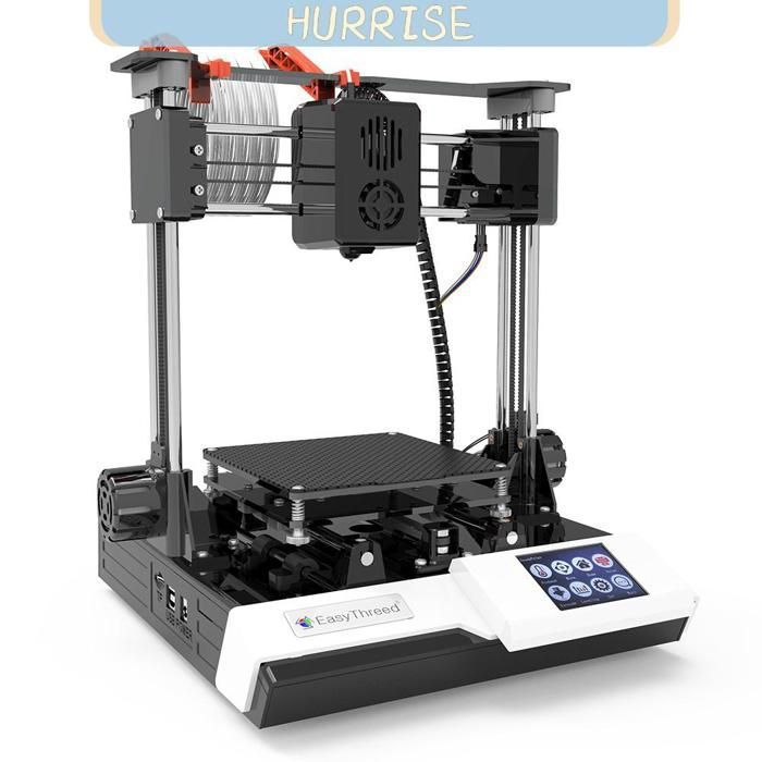 Tbest 3D Printers EasyThreed K6 FDM 3D Printer Desktop Printing Machine 100 x 100 x 100 Computer Printer B-UE