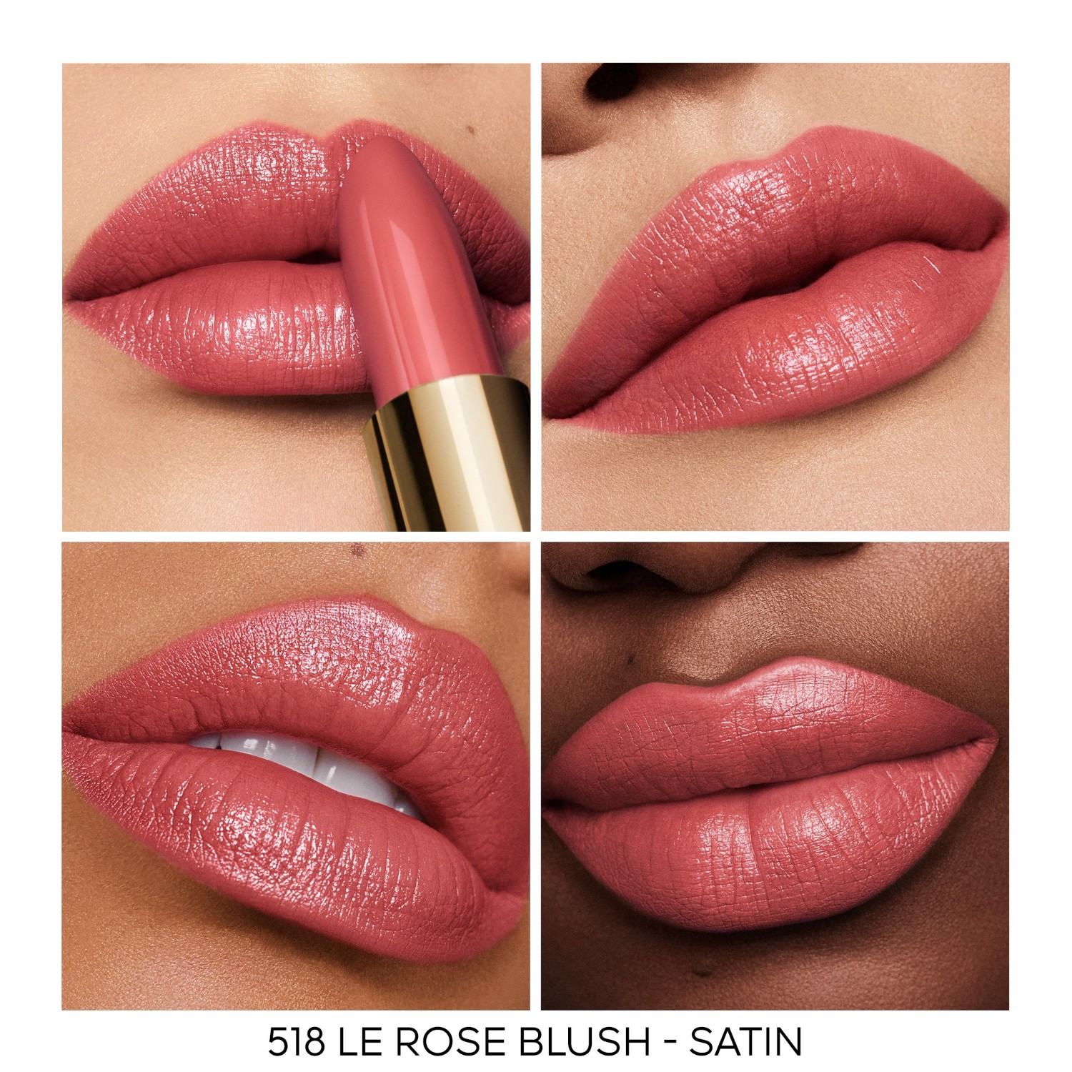 Guerlain Lippenstift Rouge G Nachfüllpackung – Satin-Finish – 3,5 g