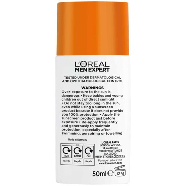 L'Oréal Paris Men Expert Hydra Energetic SPF50 dnevni UV fluid 50ml
