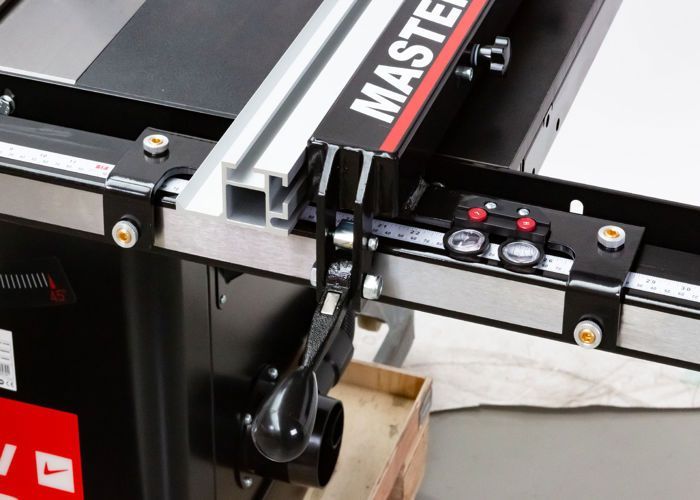 Workshop table saw, 250 mm diameter, 1.65 kW, 230 V, 91 cm stop, MW-Tech TZ2M36