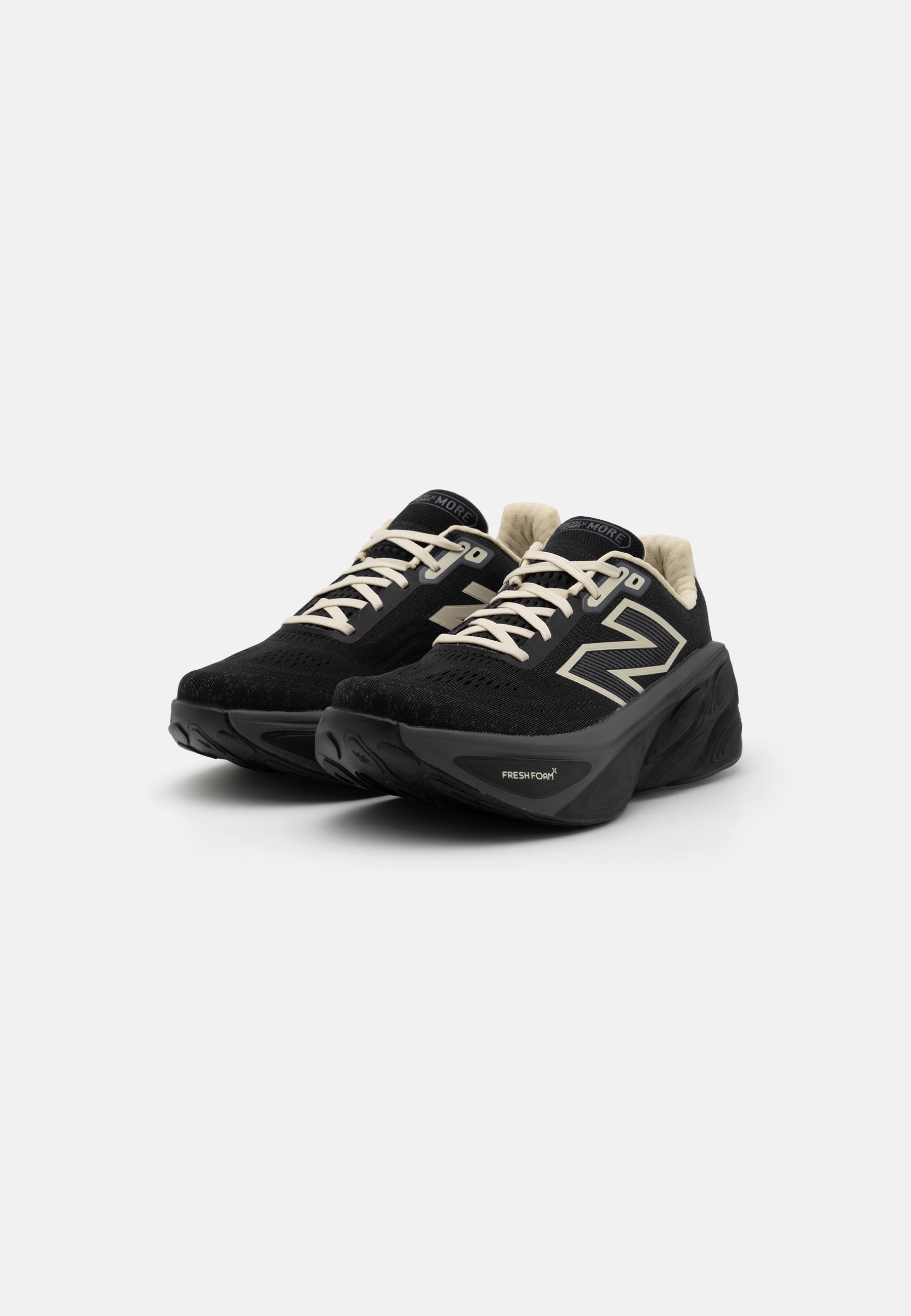 New Balance MMORE FRESH FOAM UNISEX - Sneaker - Off-White/Beige/Schwarz