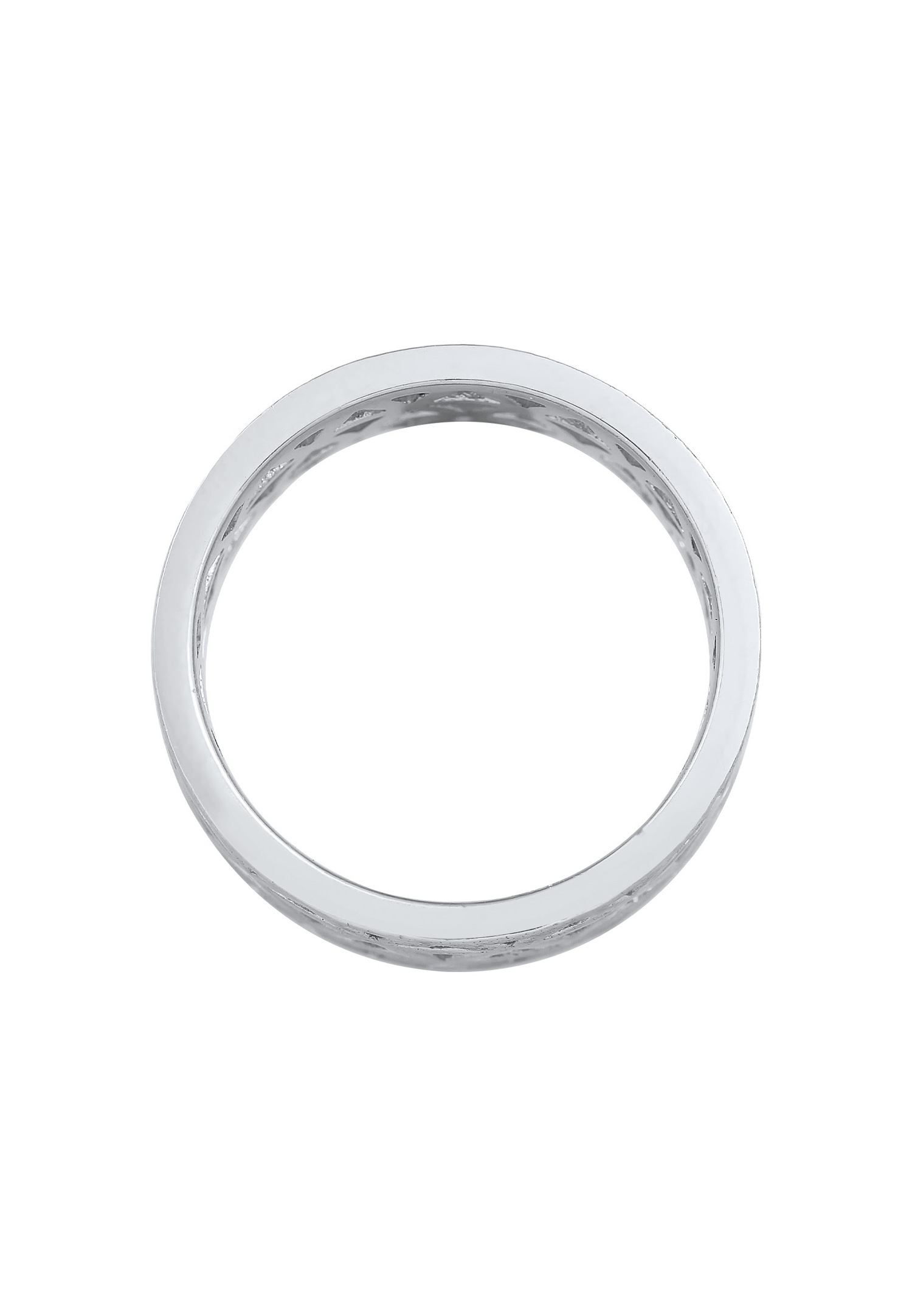Elli Femmes Bande Fleur de Vie Ludique en Argent Sterling 925