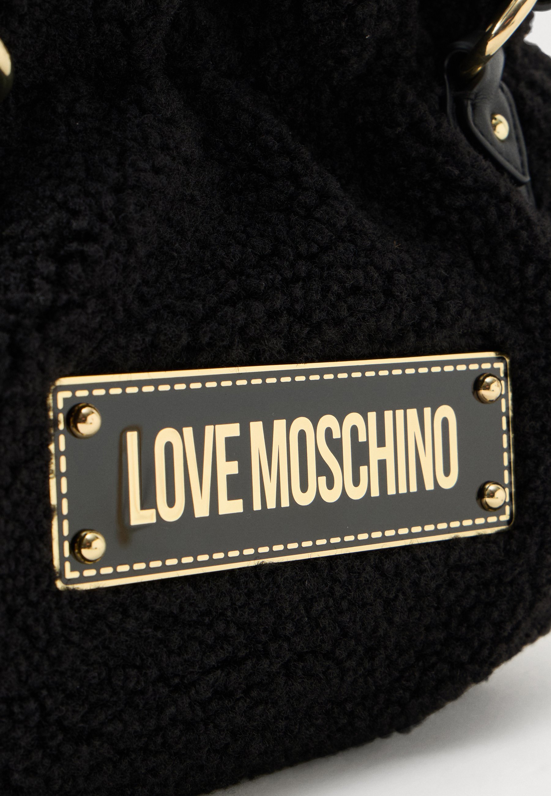 Love Moschino POODLE - Handtasche - schwarz