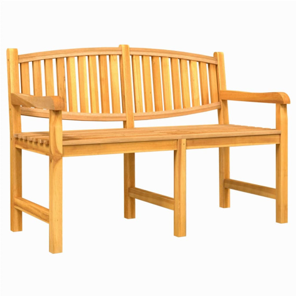 Ławka ogrodowa Brąz 149.5 x 60 x 90 cm Drewno tekowe vidaXL
