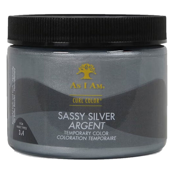 As I Am Curl Color Sassy Silver Argent Tillfällig Färg