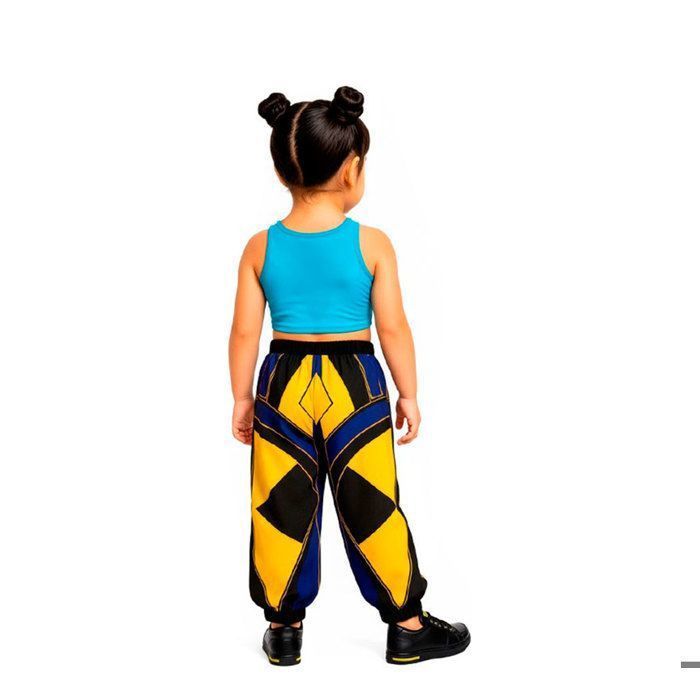 K-Pop kostuum - Jageres Zoey - Meisje - Meerkleurig - Top en broek
