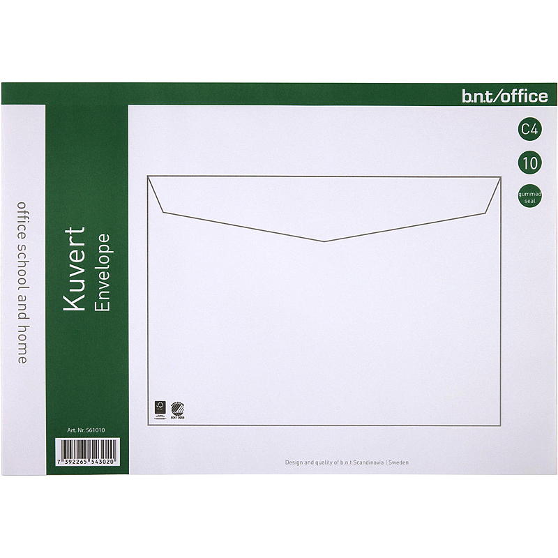 Kuvert 10-pack C4