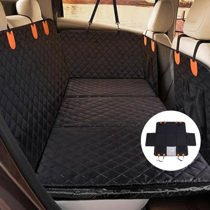 Coprisedile auto impermeabile per cani - ULISEM - Base antiscivolo - Protezione universale - Tessuto Oxford resistente