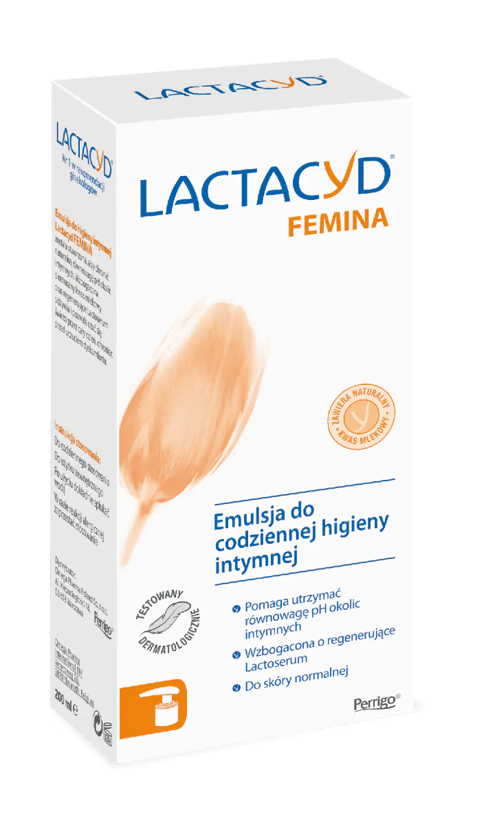 Lactacyd Femina Emulsja do Higieny Intymnej