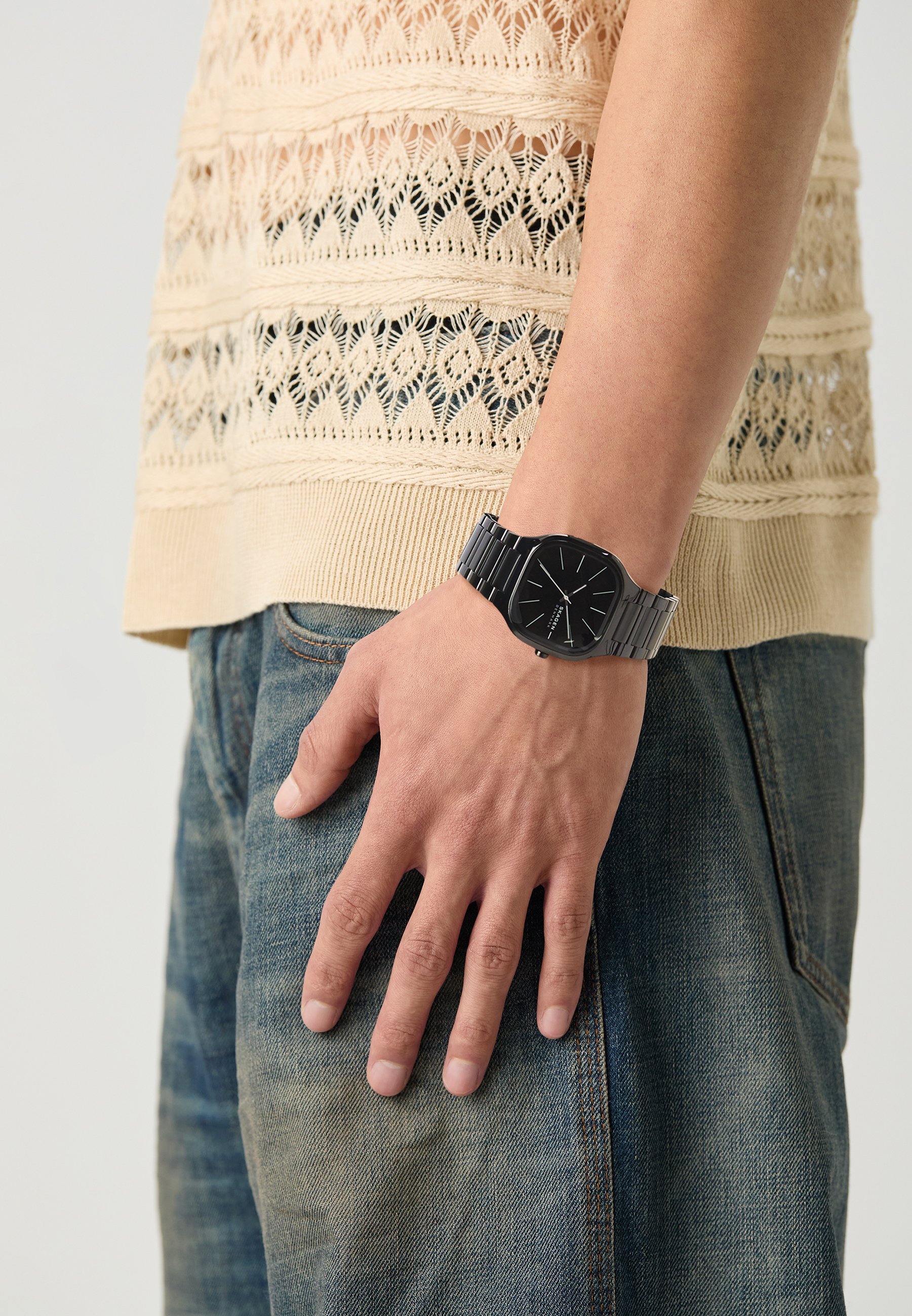 Skagen MELLEM - Horloge - zwart