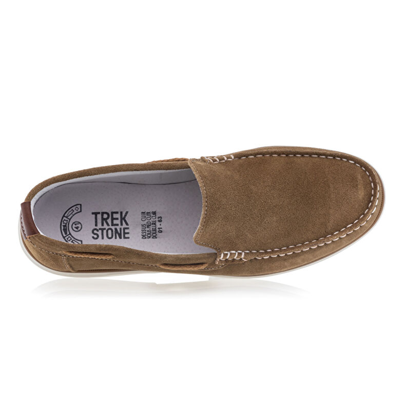 Miesten ruskeat loaferit/veneilykengät