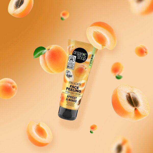 Organic Shop Apricot & Mango Delicate Face Peeling<br>90g