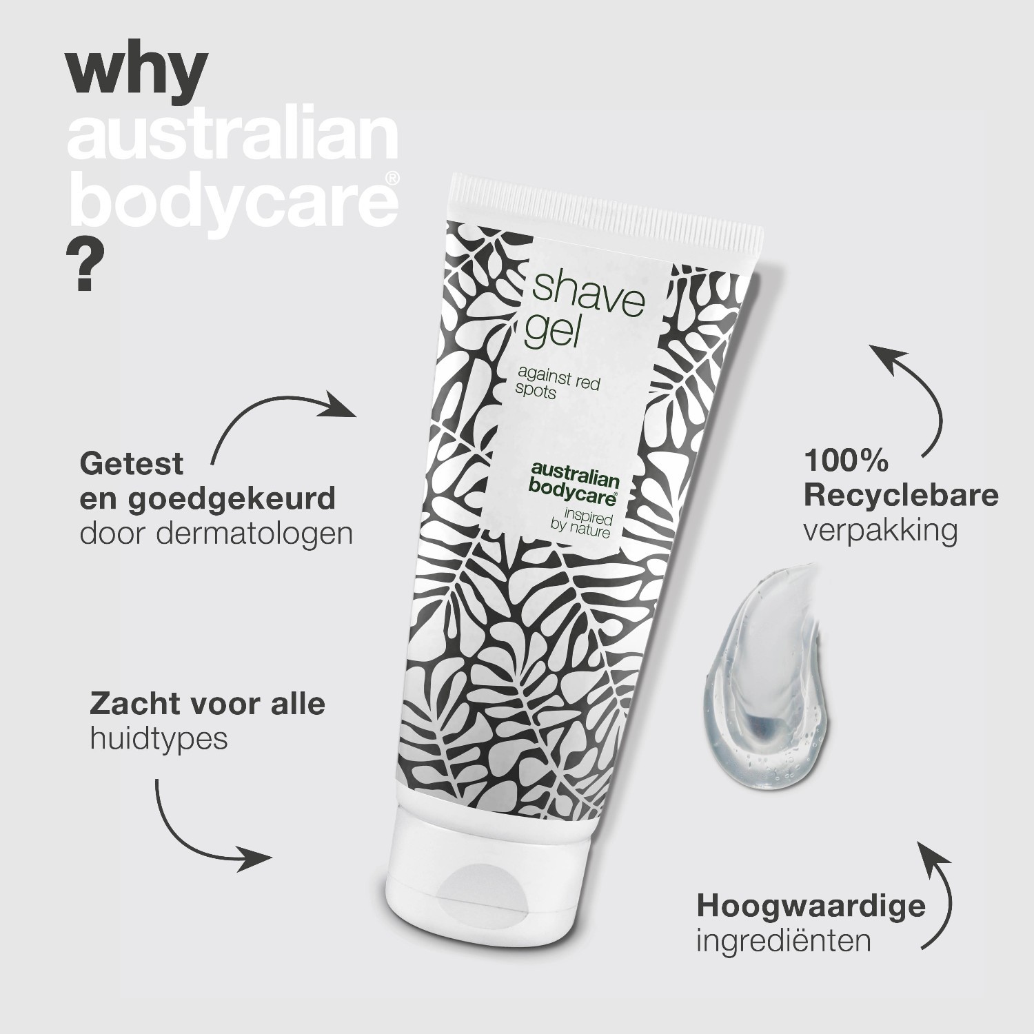 Australian Bodycare skūšanās želeja - 200 ml