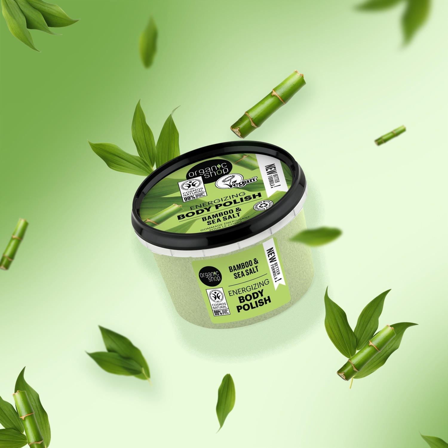 Organic Shop Gommage Corps Energisant Bambou